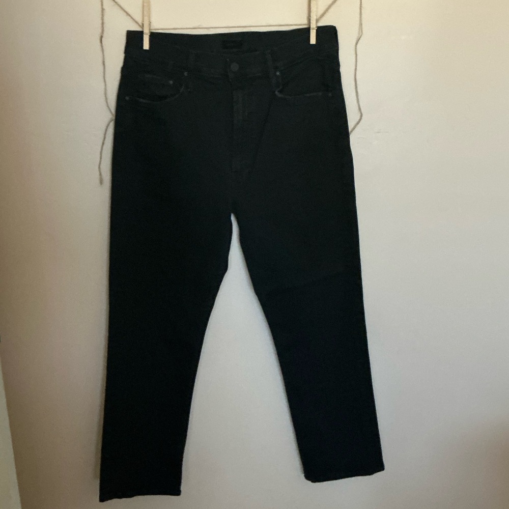 MOTHER Women's High Rise Black Jeans